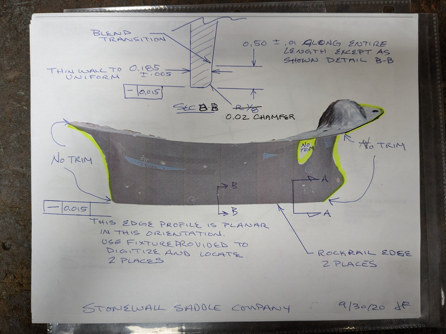 Morphing Saddle